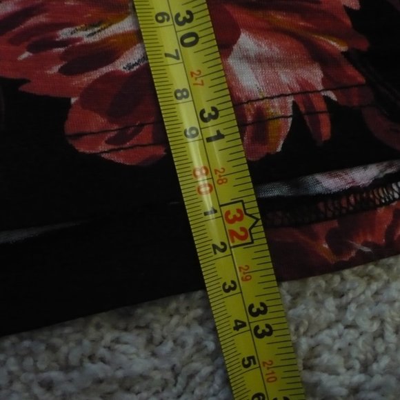 Gilmour Canadian Vancouver Soft Floral Bamboo Ballet Sleeve Dress - Picture 10 of 11